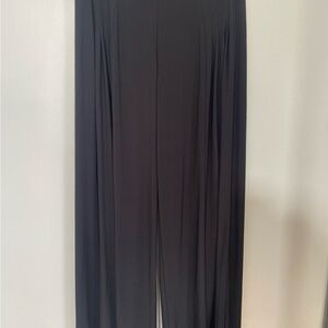 White House Black Market Black Wide Leg Pants